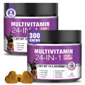 Chewable Dog Multivitamin 300 Ct with Chondroitin Probiotics Omega-3 Glucosamine C8075