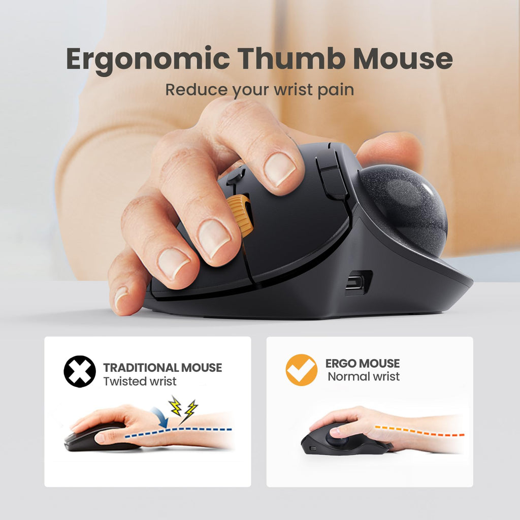 Wireless Bluetooth Trackball Mouse K6778