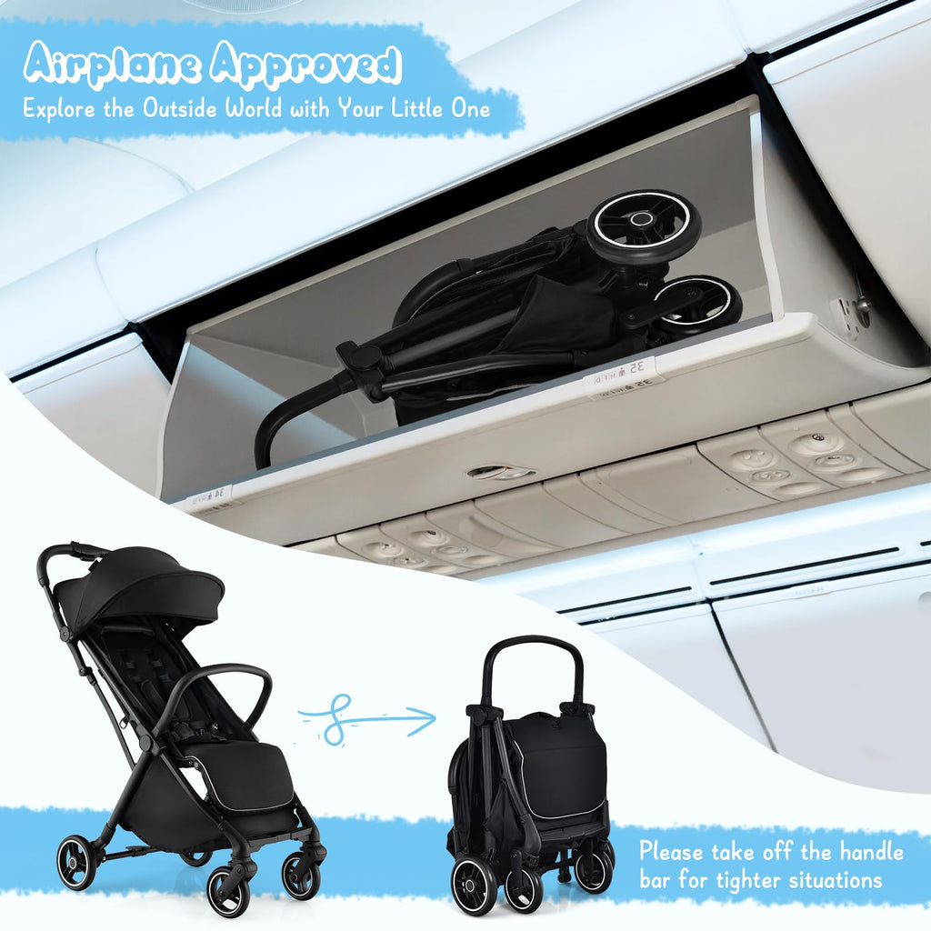 Lightweight Compact Baby Stroller with Canopy R714