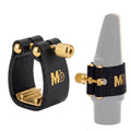 Adjustable Single-Screw Leather Alto Saxophone Ligature Q550
