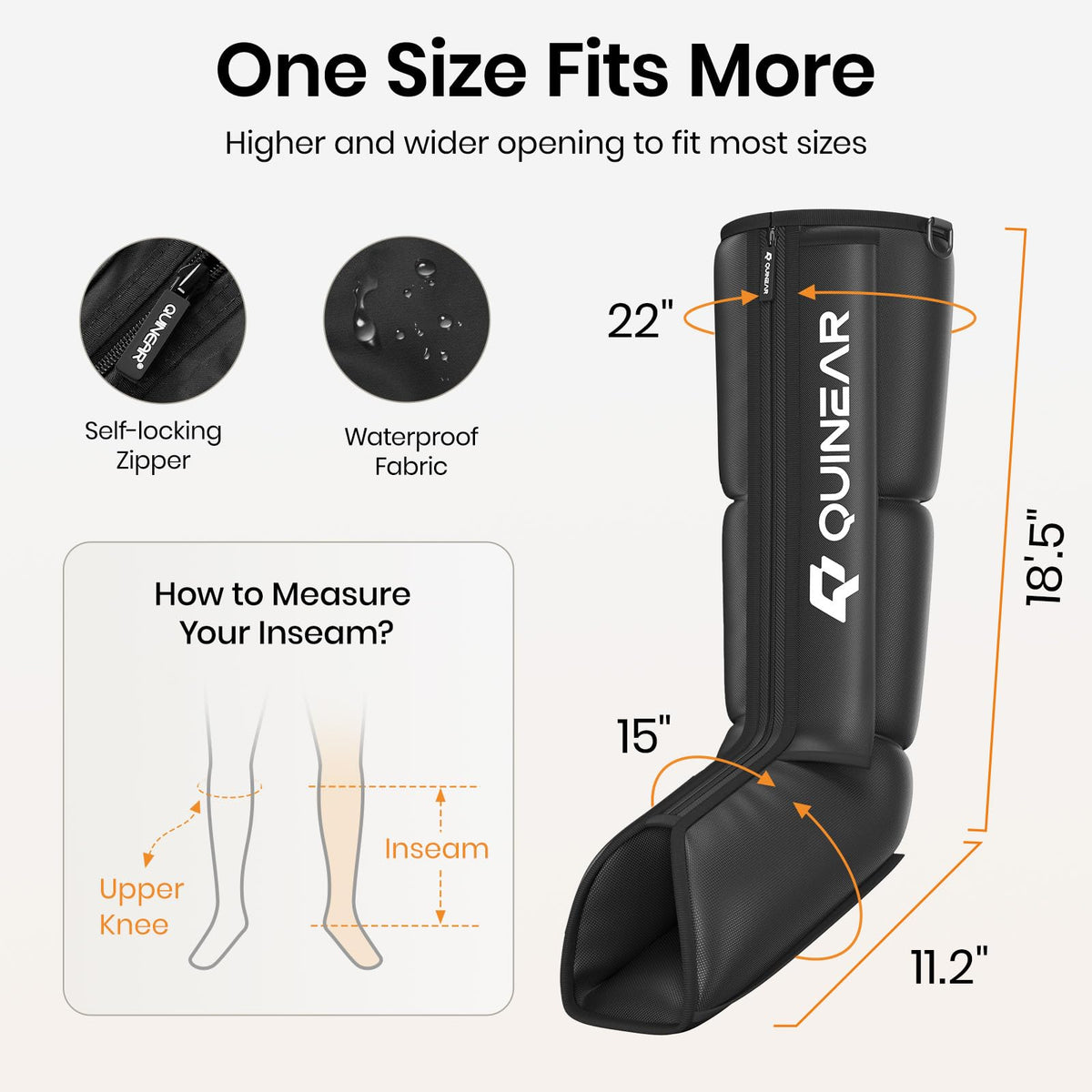 Air Compression Leg Recovery Boots Massager S168