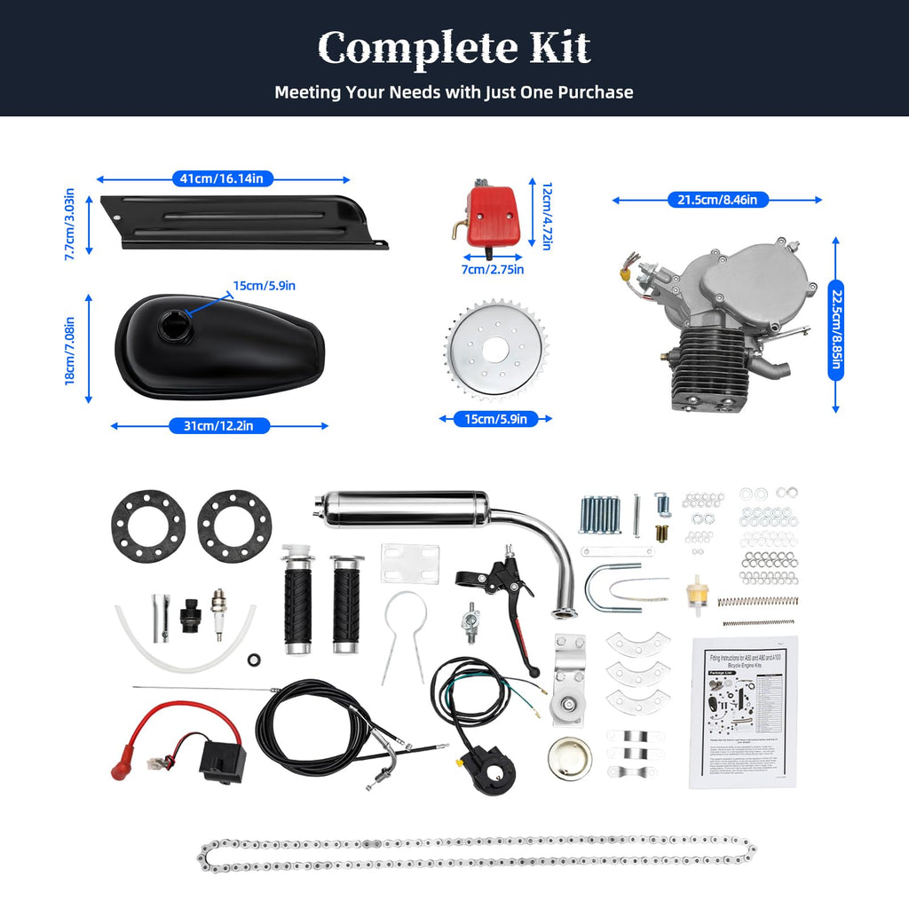 100cc 2 Stroke Bicycle Engine Kit Y917