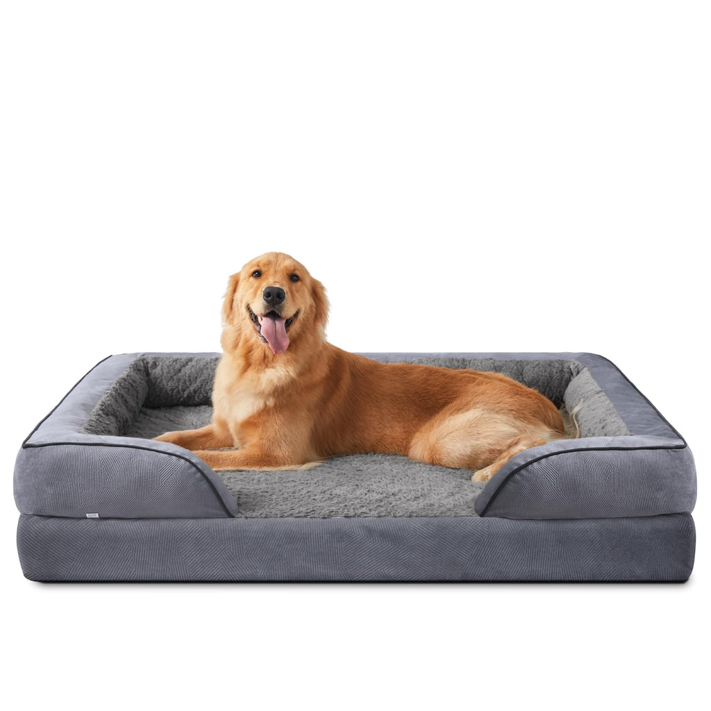 XL Washable Orthopedic Dog Sofa with Egg-Crate Foam Q2941