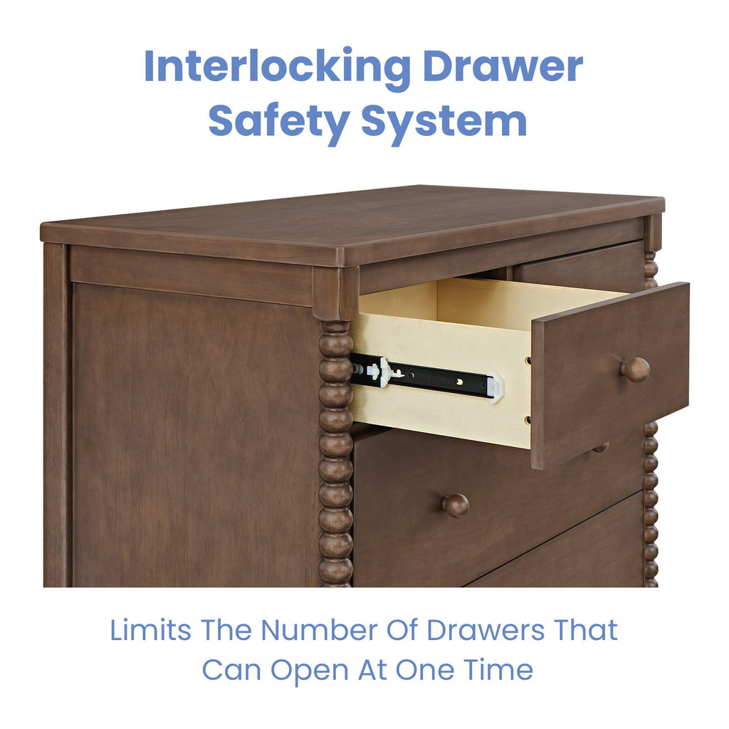 4 Drawer Dresser with Changing Top W491299