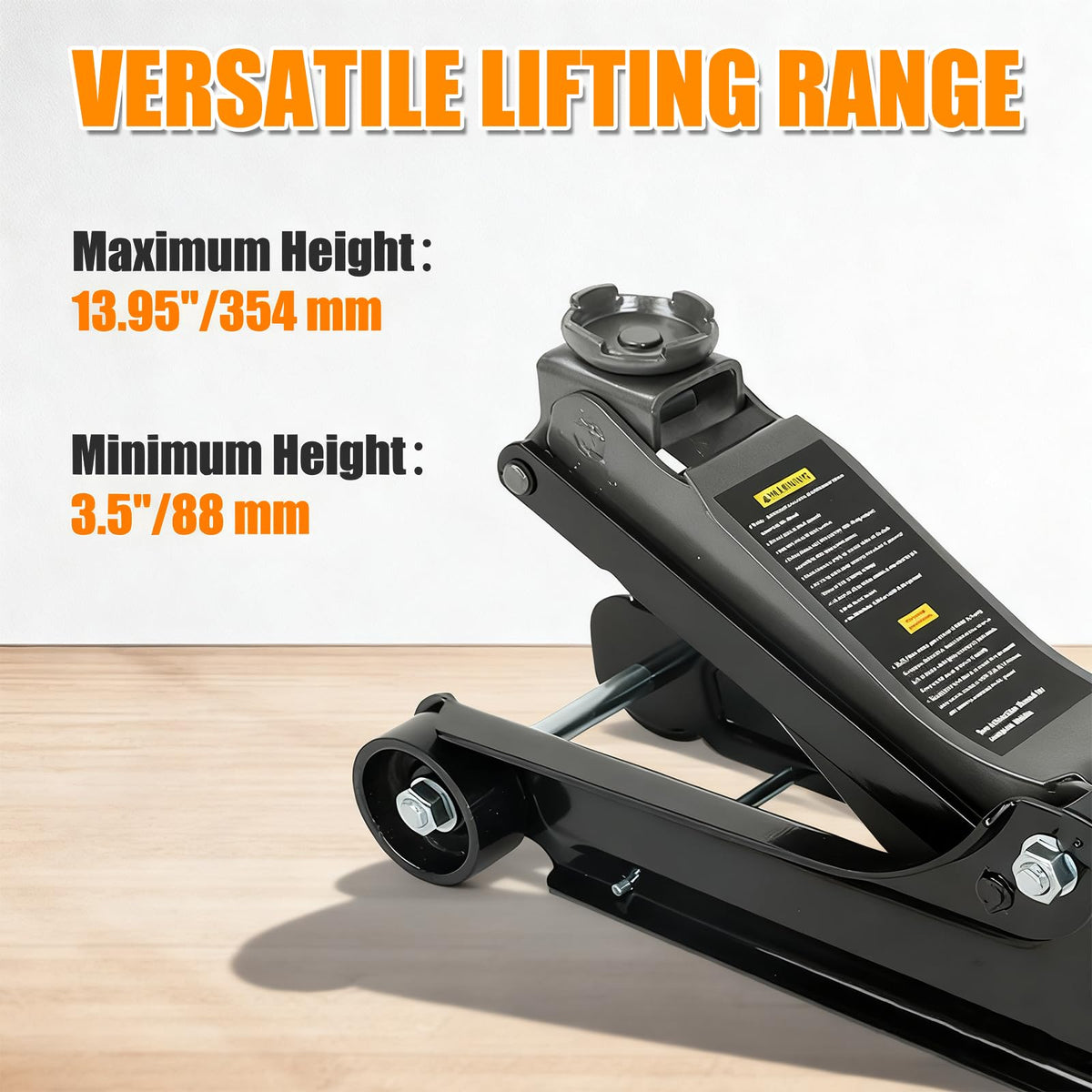 Hydraulic Car Jack with Quick Lift Pump P616917