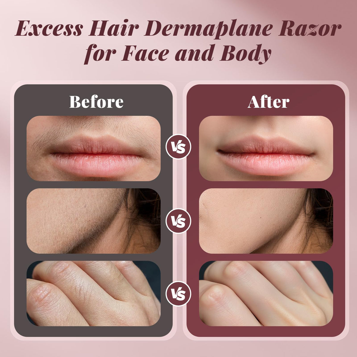 Pink Facial Razor P847302