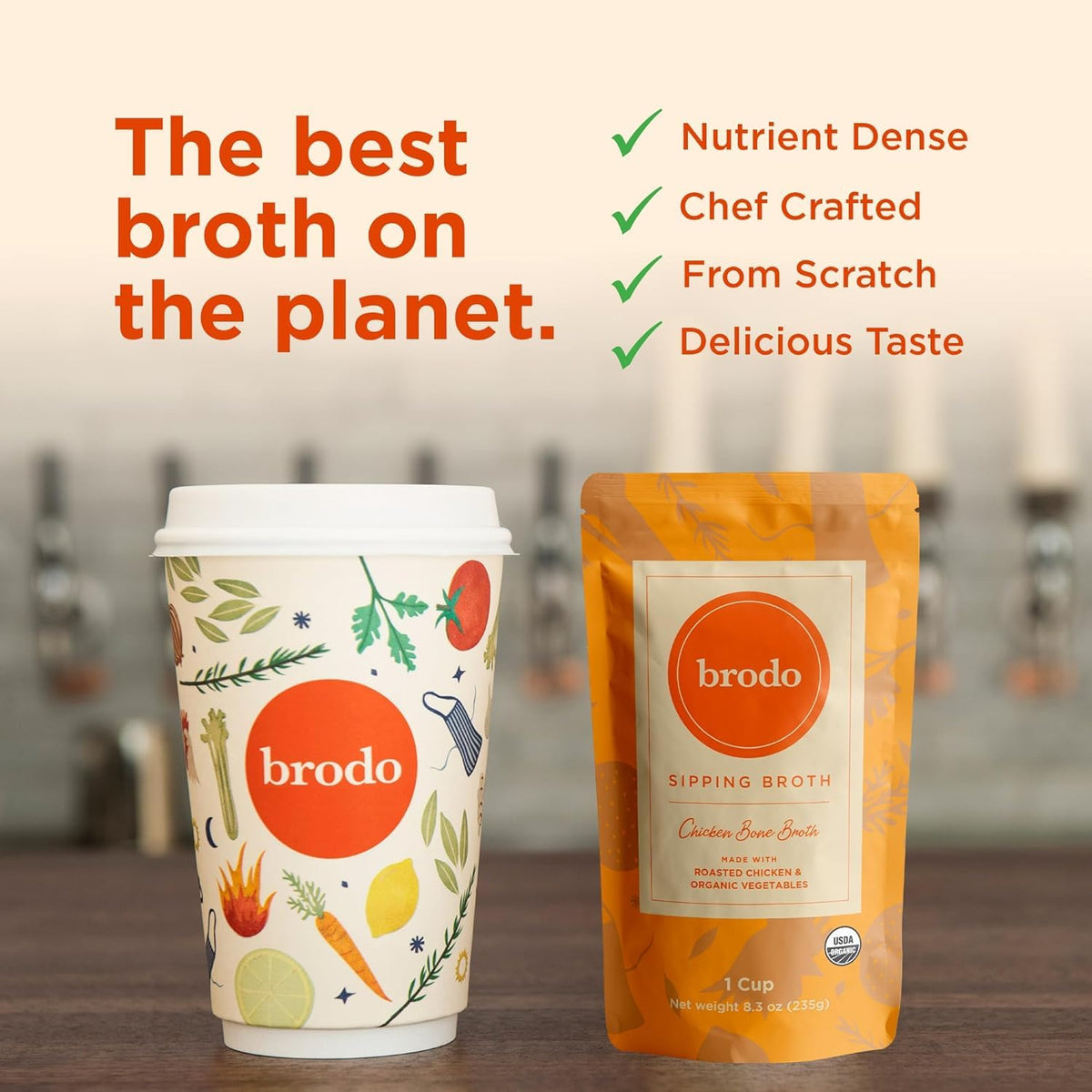 Bone Broth Single-Serve and 25 oz Classic Packs S1096