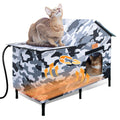 Extra Large Heated Weatherproof Cat House L964