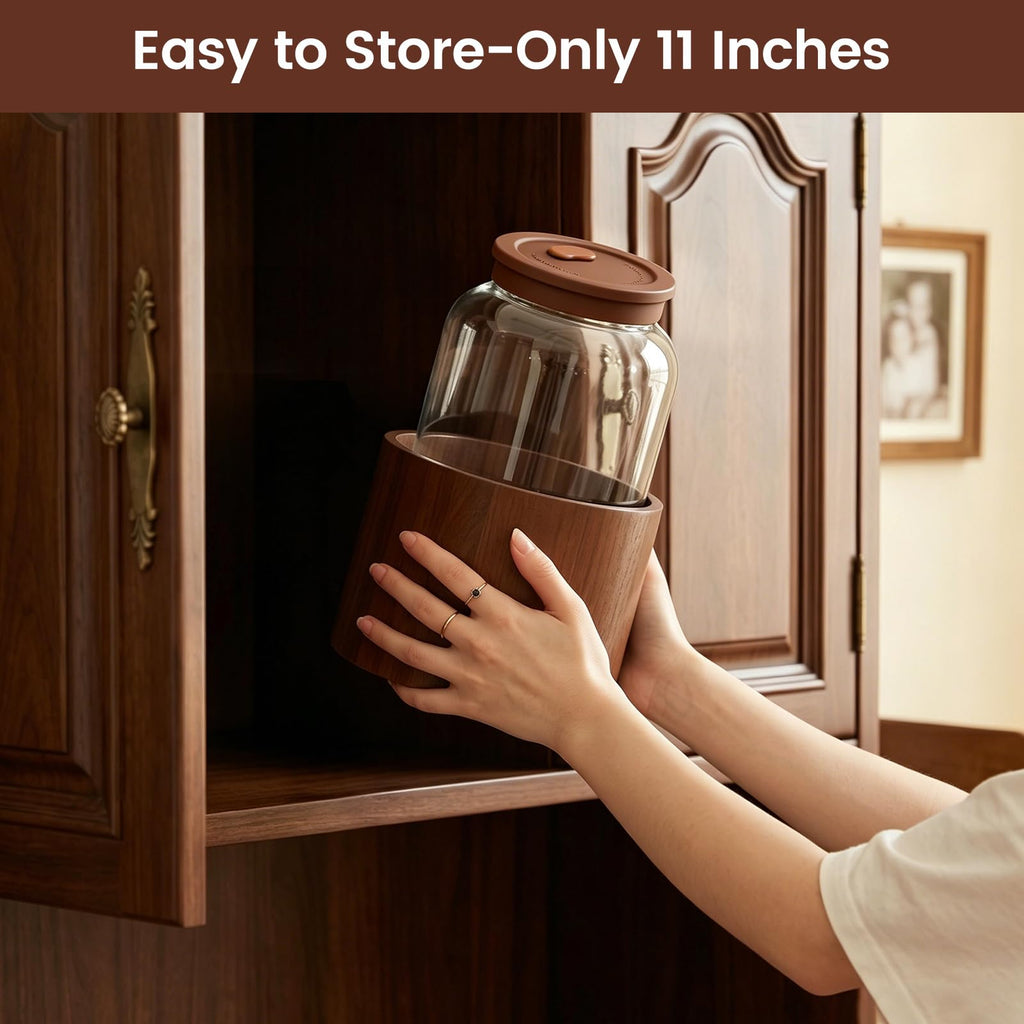 1 Gallon Glass Drink Dispenser D963896