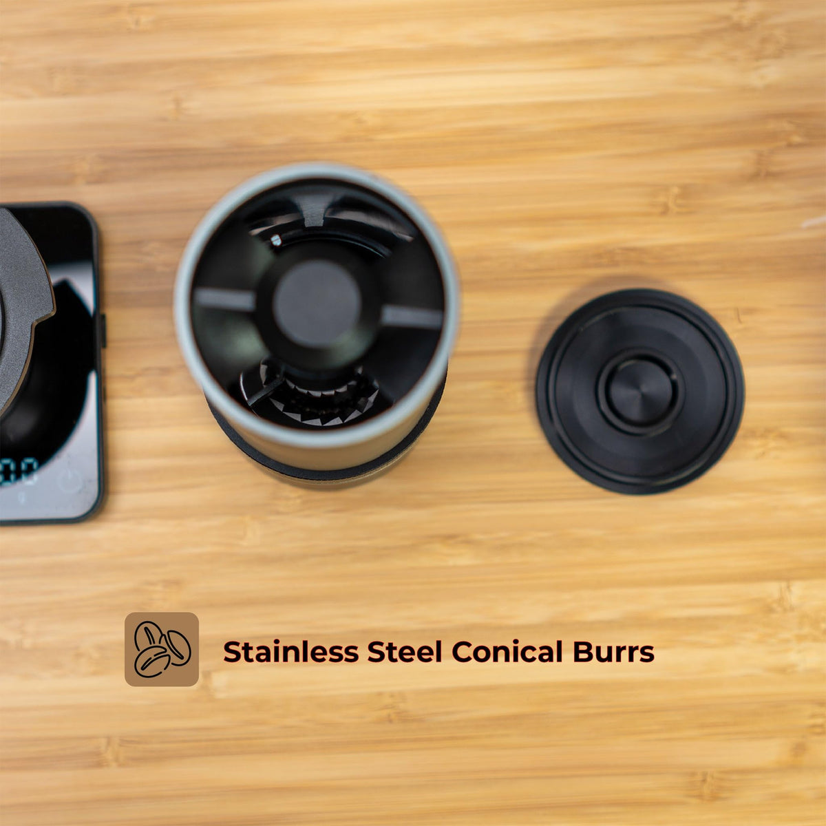 Portable Electric Burr Coffee Grinder U5934
