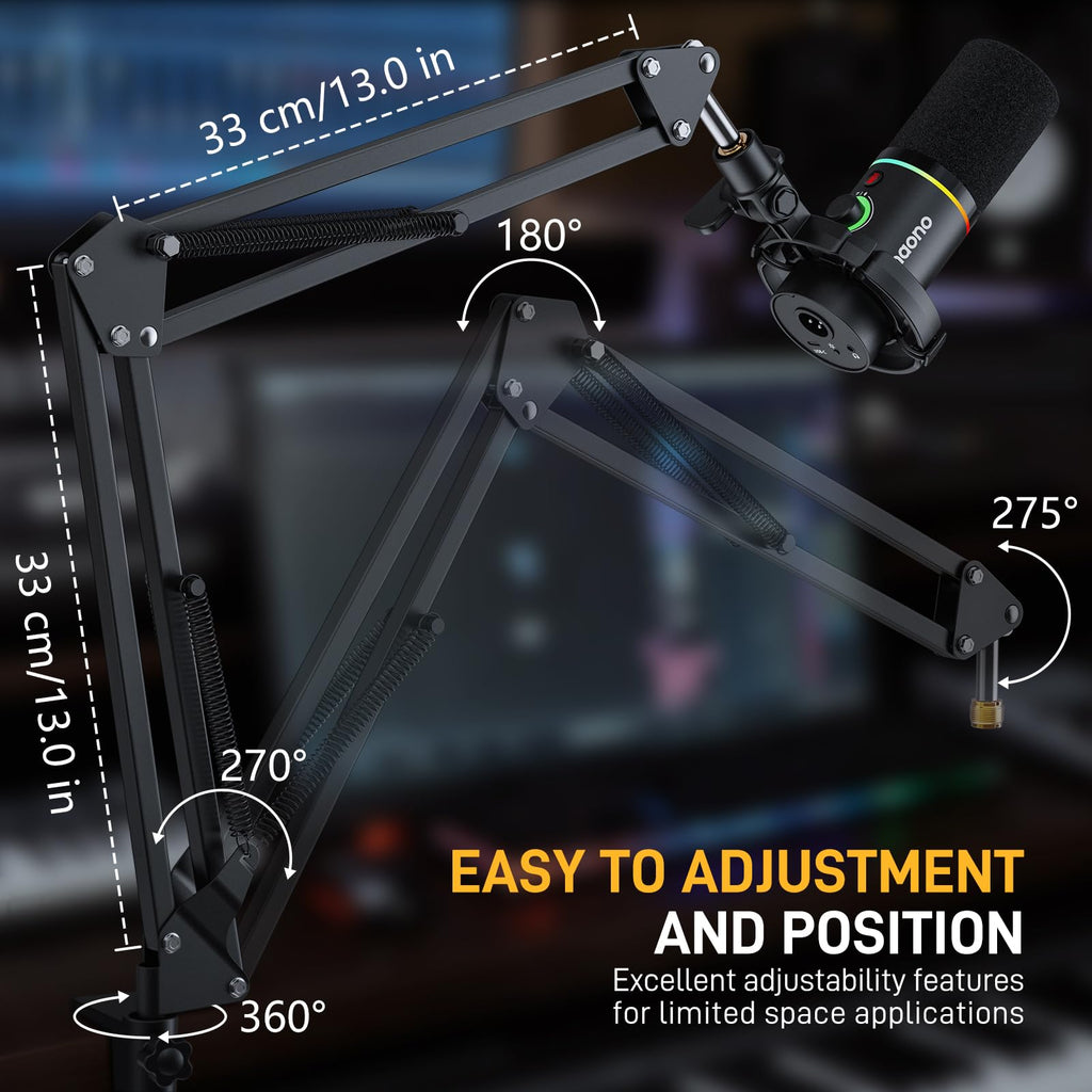 Wireless Condenser Microphone with Boom Arm Stand N578113