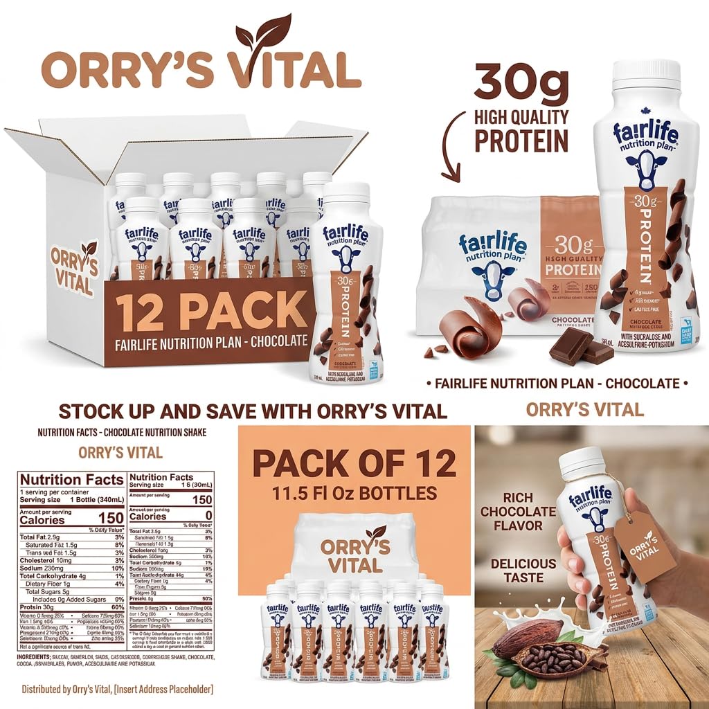High Protein Chocolate Shake 12 Pack S639