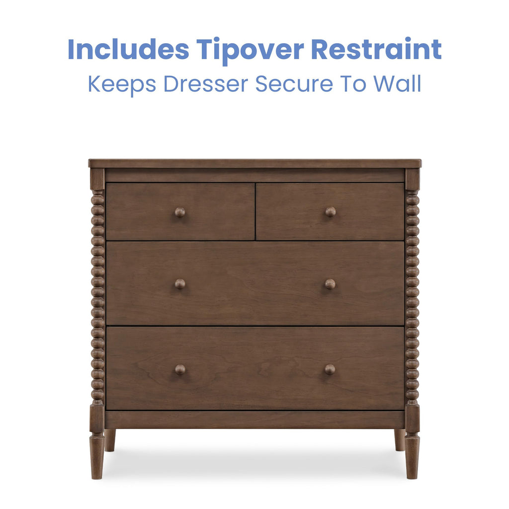 4 Drawer Dresser with Changing Top W491299