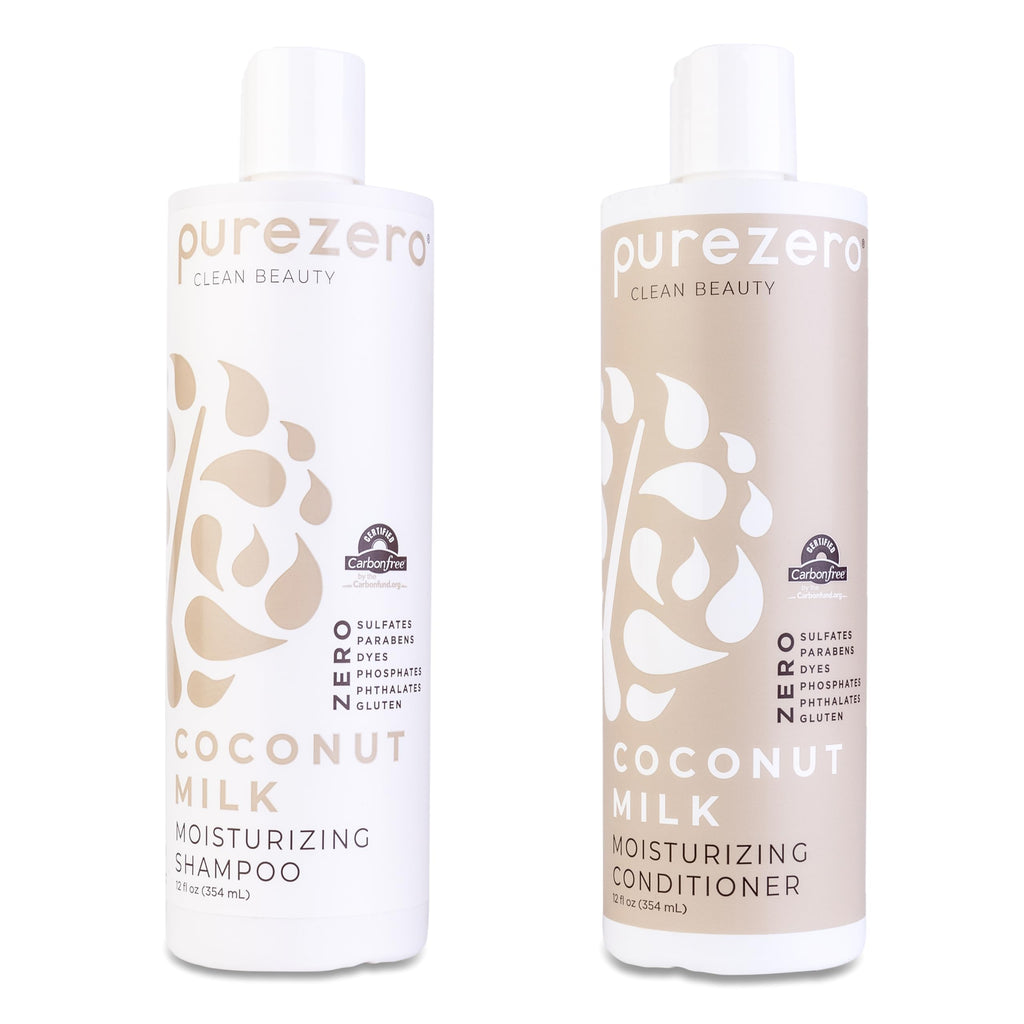 Coconut Milk Shampoo & Conditioner Set Vegan Sulfate Free H72875