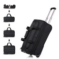 Expandable Carry On Luggage with Wheels Foldable Duffle Bag C39989