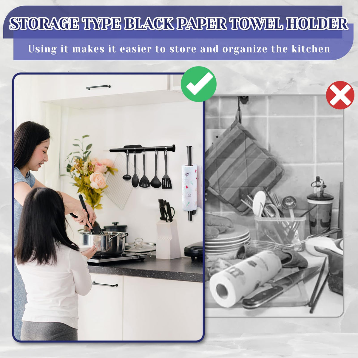 Self Adhesive Paper Towel Holder F44954
