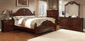 Cherry Wood Low Post Bed California King F213928
