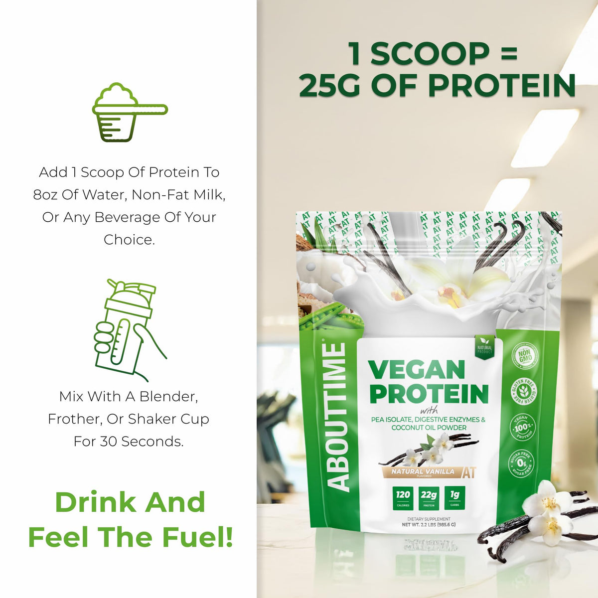 Vegan Protein Powder Vanilla O832