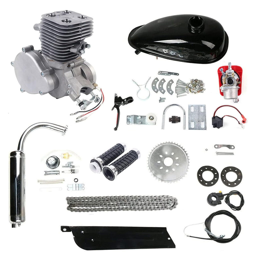 2 Stroke 100cc Bicycle Engine Kit with 44 Tooth Sprocket Y603