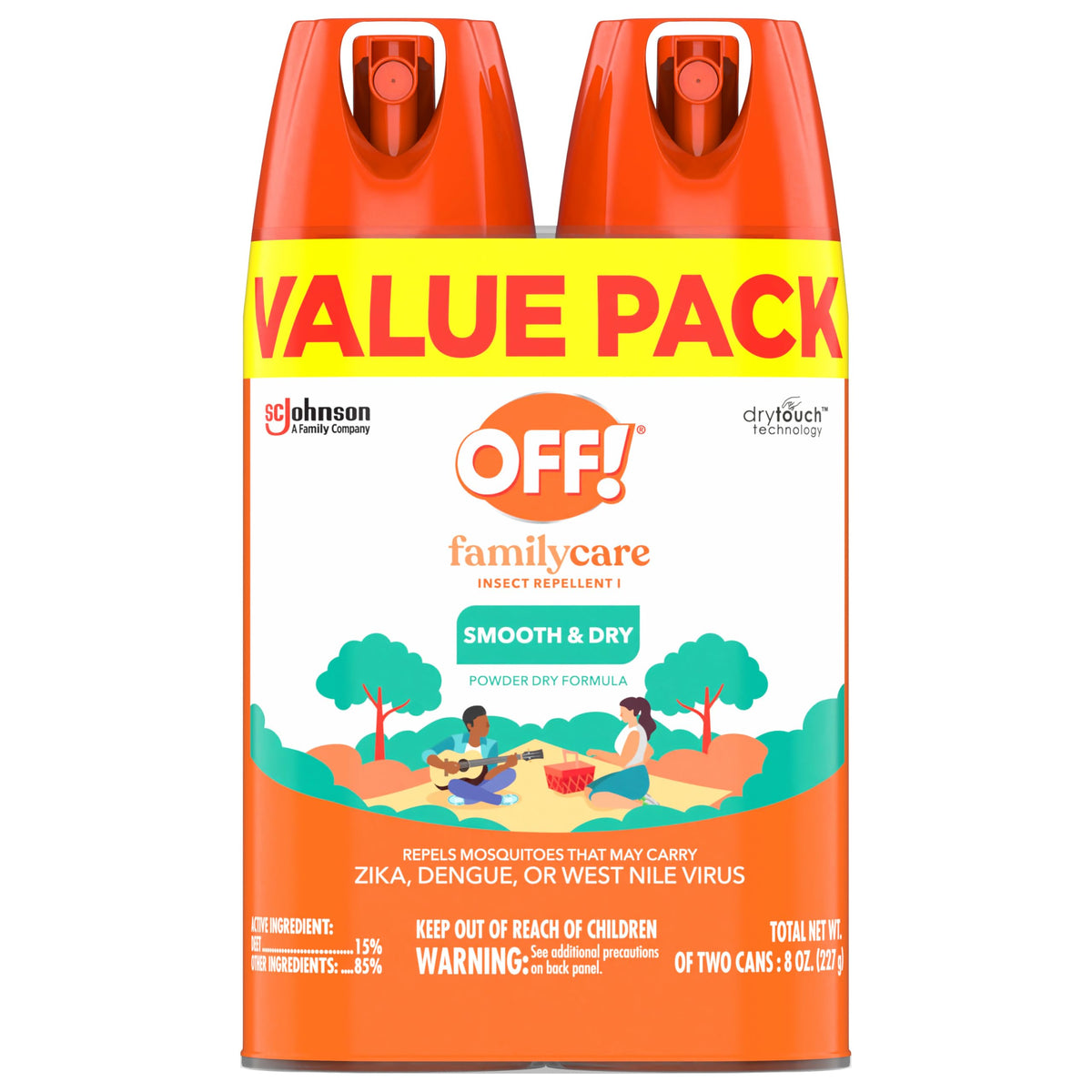 Insect & Mosquito Repellent Bug Spray 4 oz 2-Pack O811