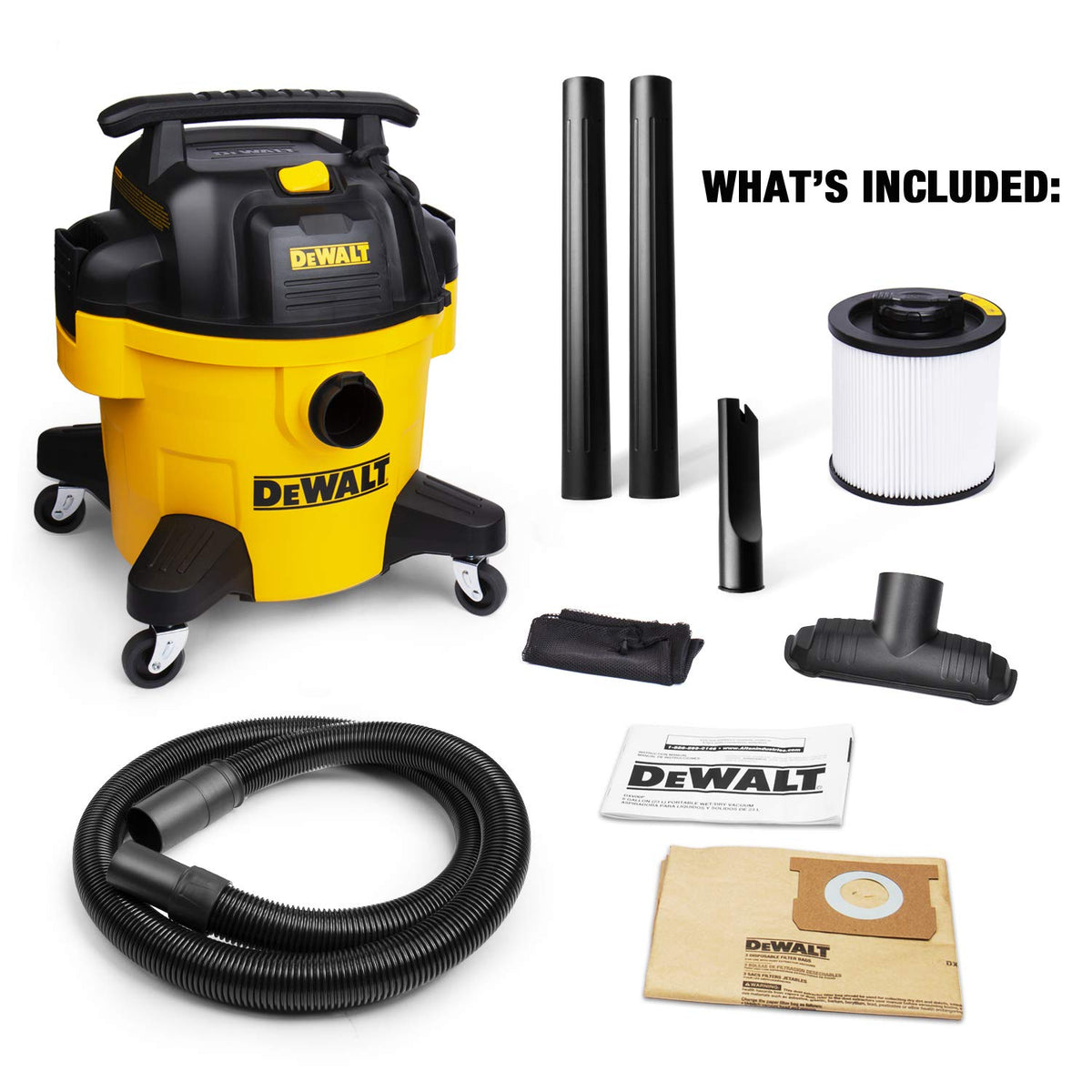 6 Gal Wet/Dry Shop Vacuum with Blower D8243