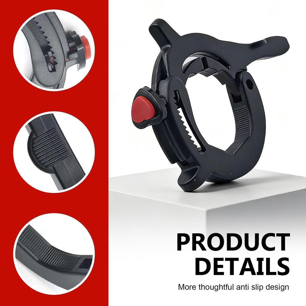 Motorcycle Throttle Lock Cruise Control 1.18"-1.57" Black O24278