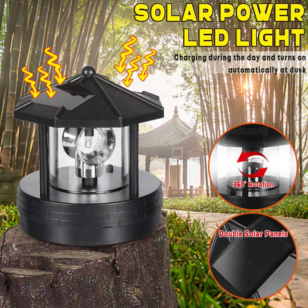 Waterproof Rotating LED Lighthouse Light W57174