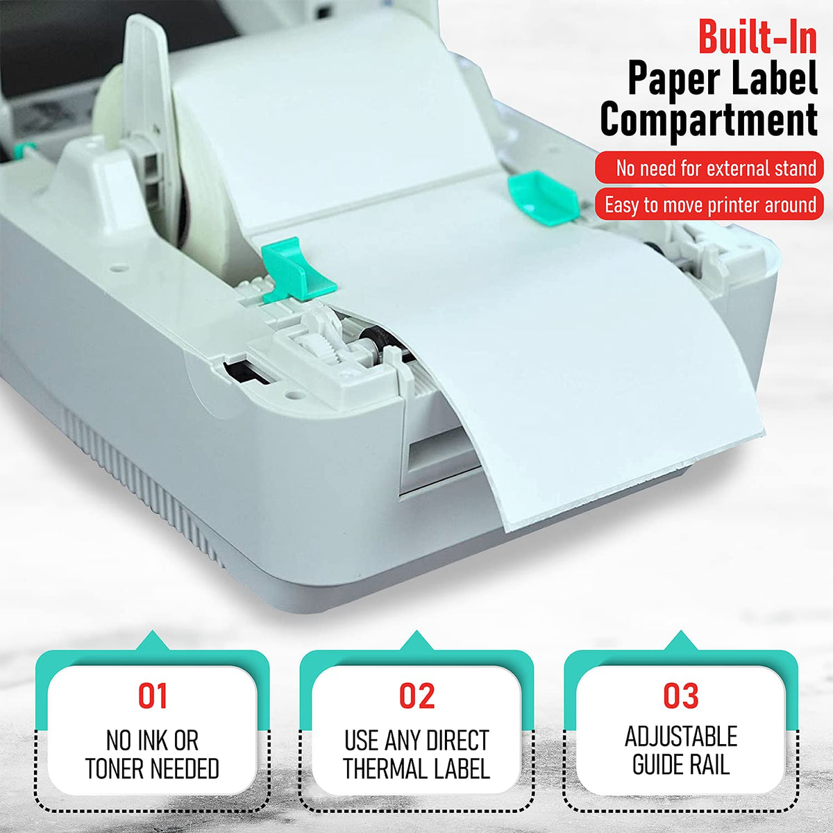 4x6 Direct Thermal Label Printer W120442