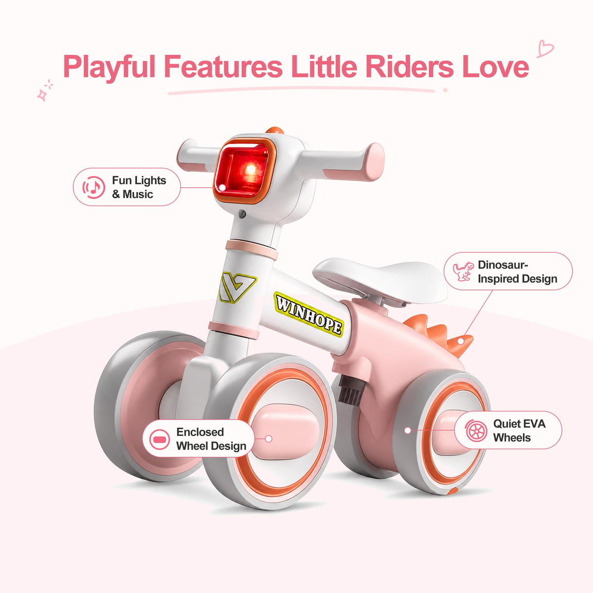 Dinosaur Baby Balance Bike T975200