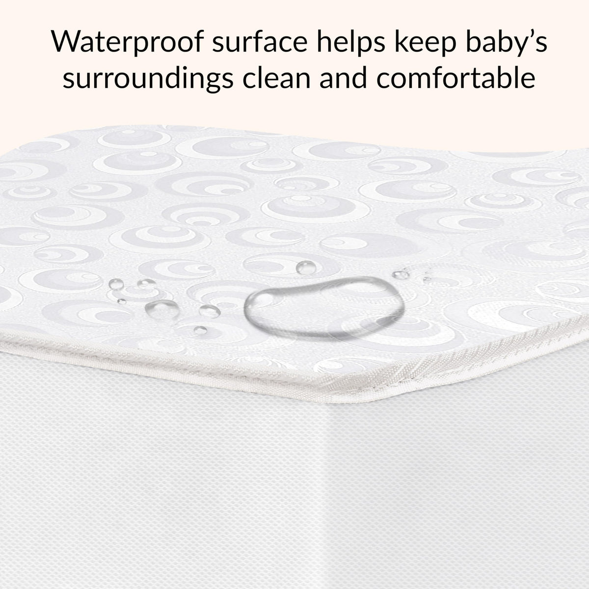 2-in-1 Portable Mini Crib Mattress T29039