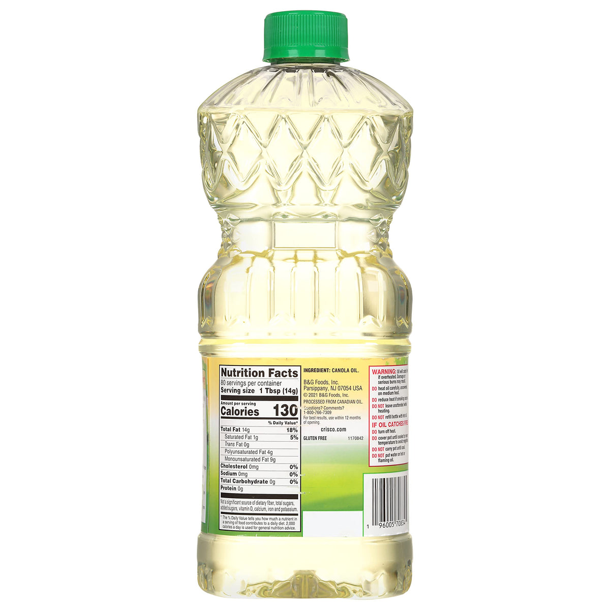 Canola Oil 40 Fluid Ounce Pack of 2 O538
