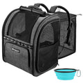 Expandable Breathable Mesh Cat Dog Carrier Backpack J501