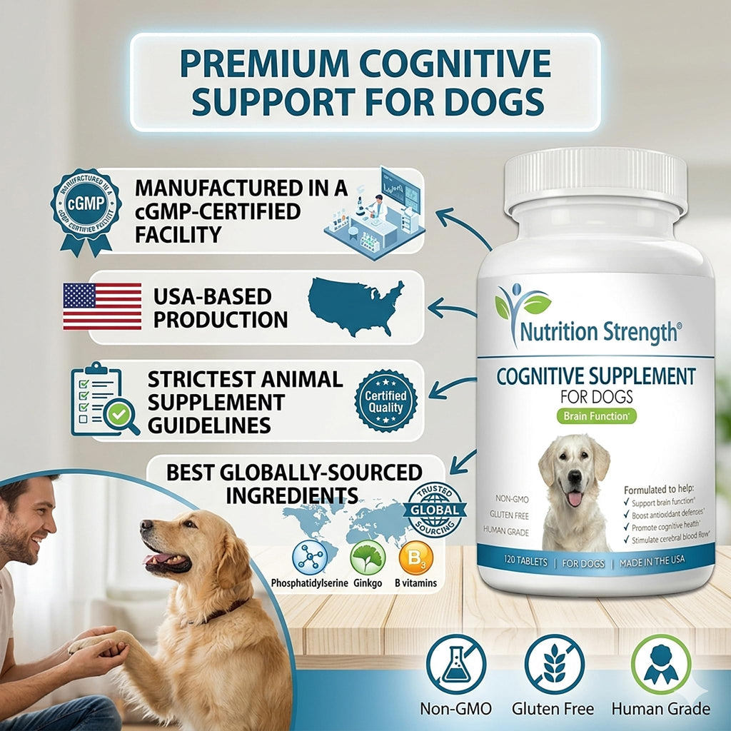120 Chewable Tablets Cognitive Support Dog Supplement A884106