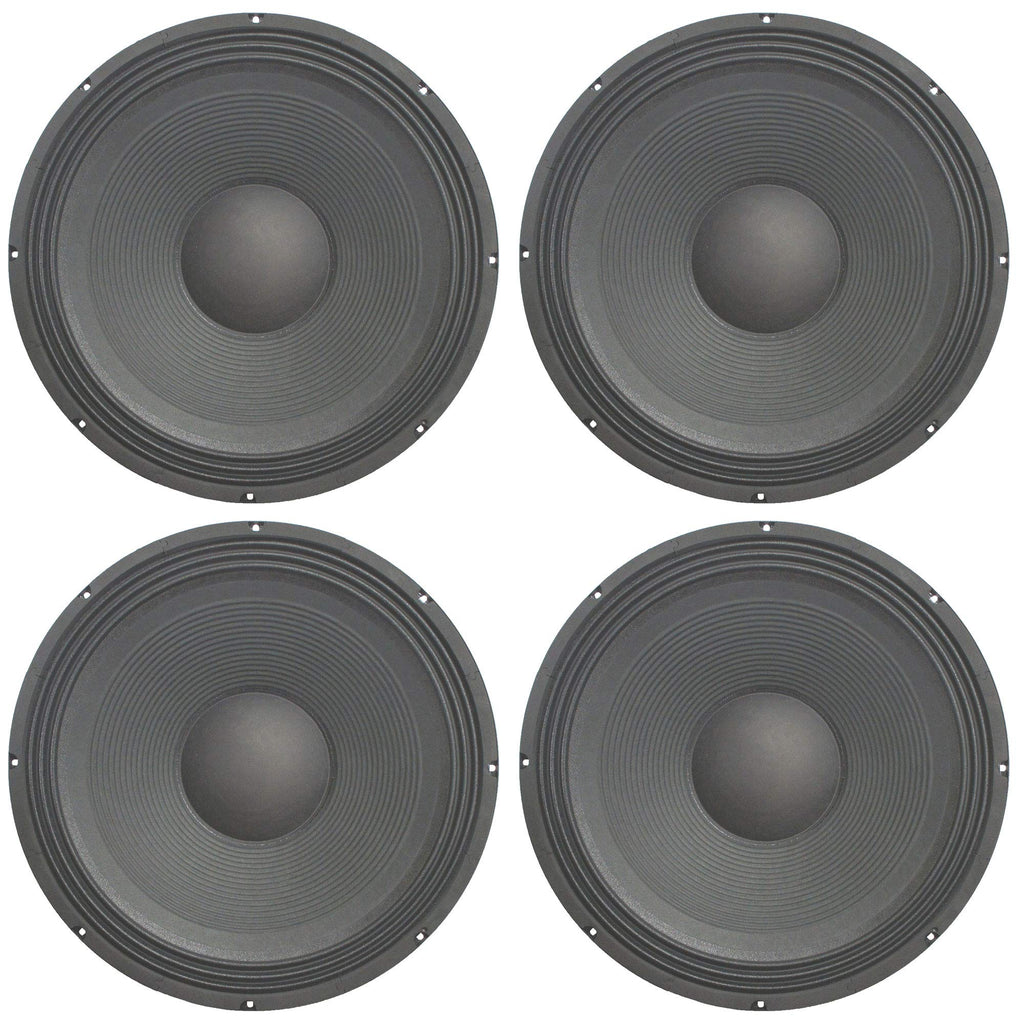 16 Ohm 18 Inch Woofer 4 Pack 1200W Subwoofer M501