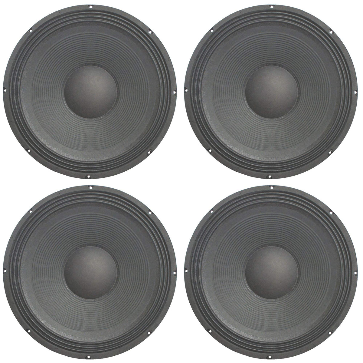 16 Ohm 18 Inch Woofer 4 Pack 1200W Subwoofer M501