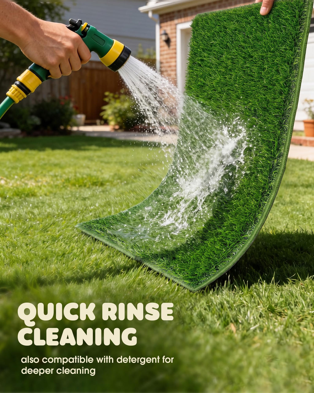 3 Layer Dog Grass Pad with Tray 30" x 20" D460299
