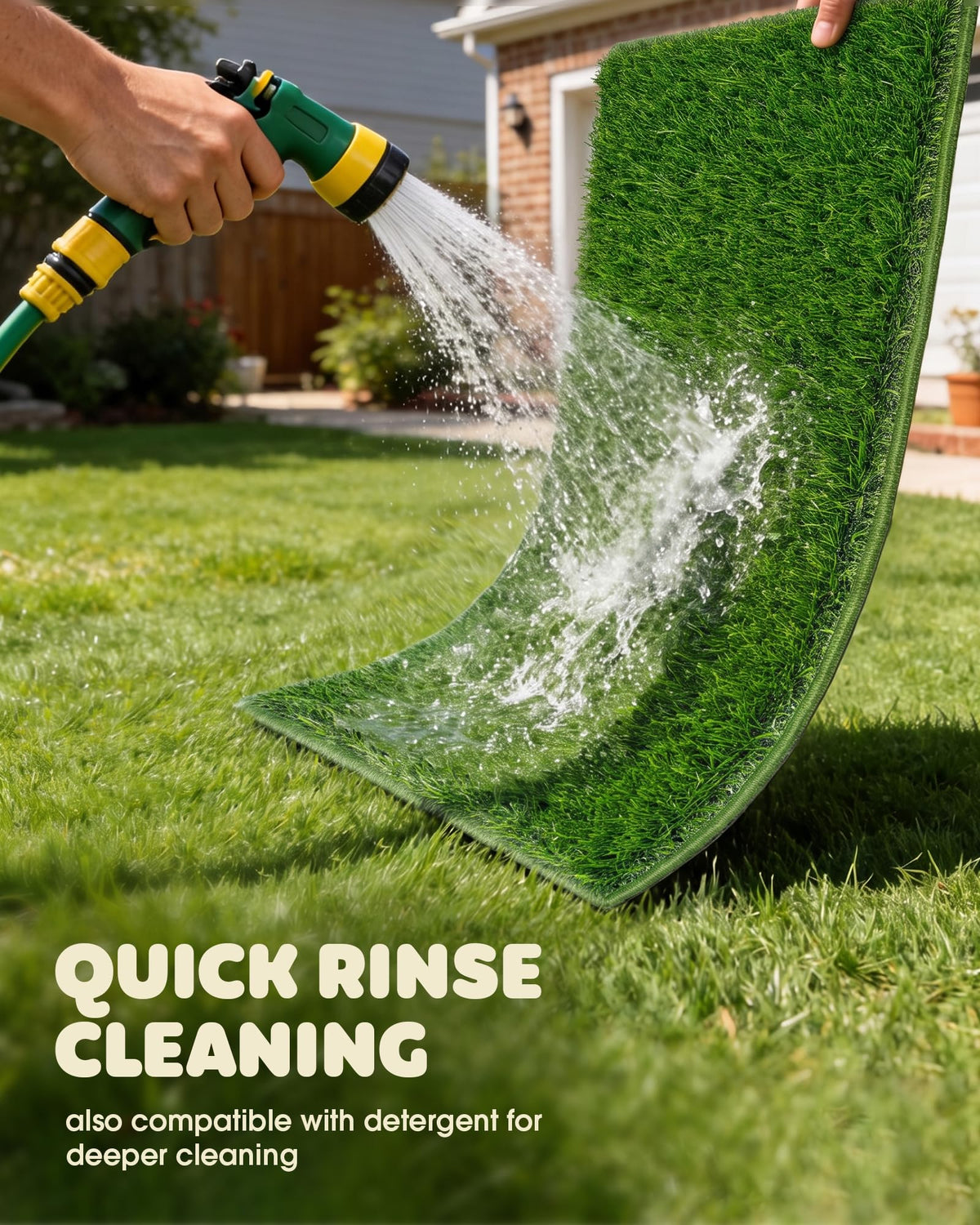 3 Layer Dog Grass Pad with Tray 30" x 20" D460299