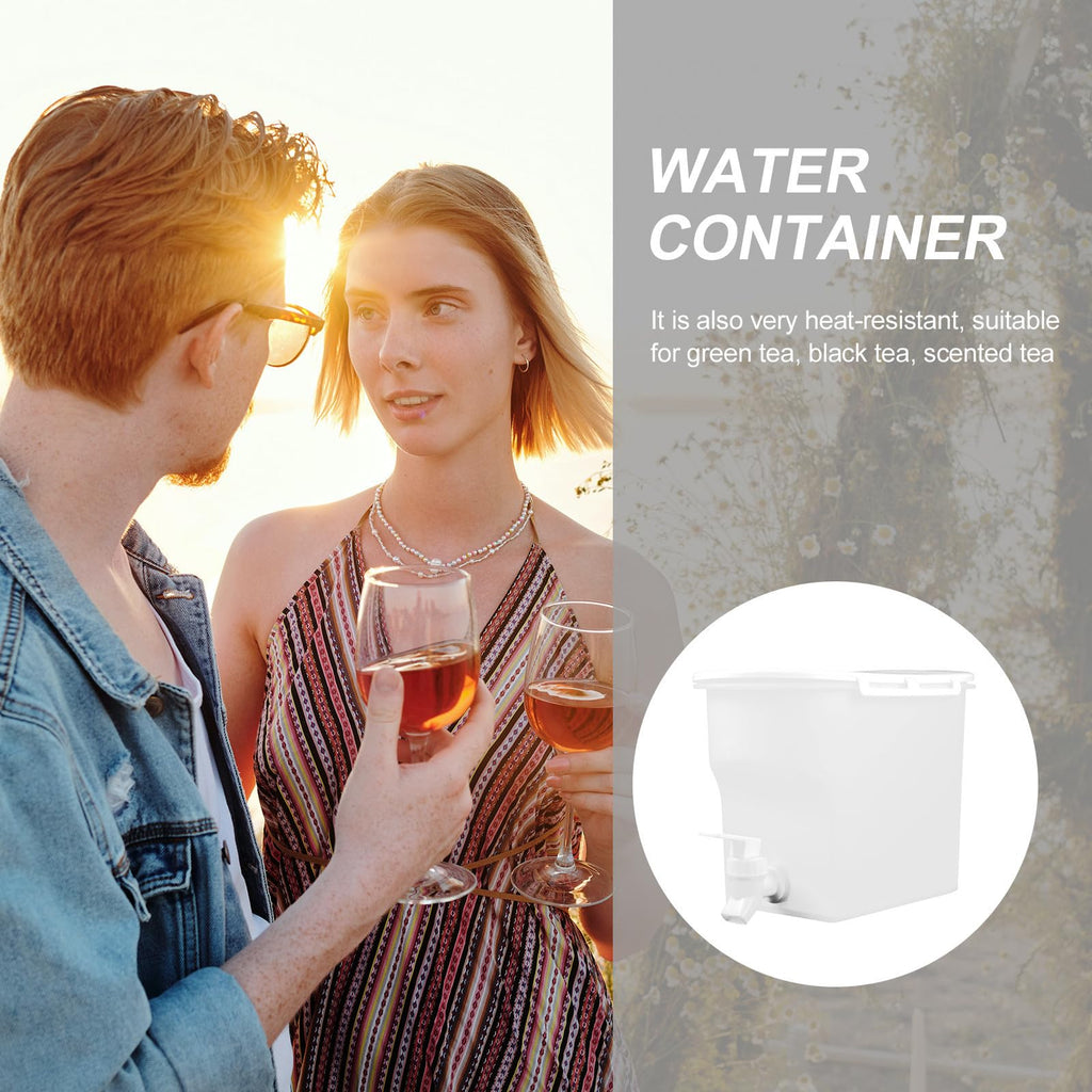 Water Jug with Faucet Heat Resistant PP Pitcher H3283