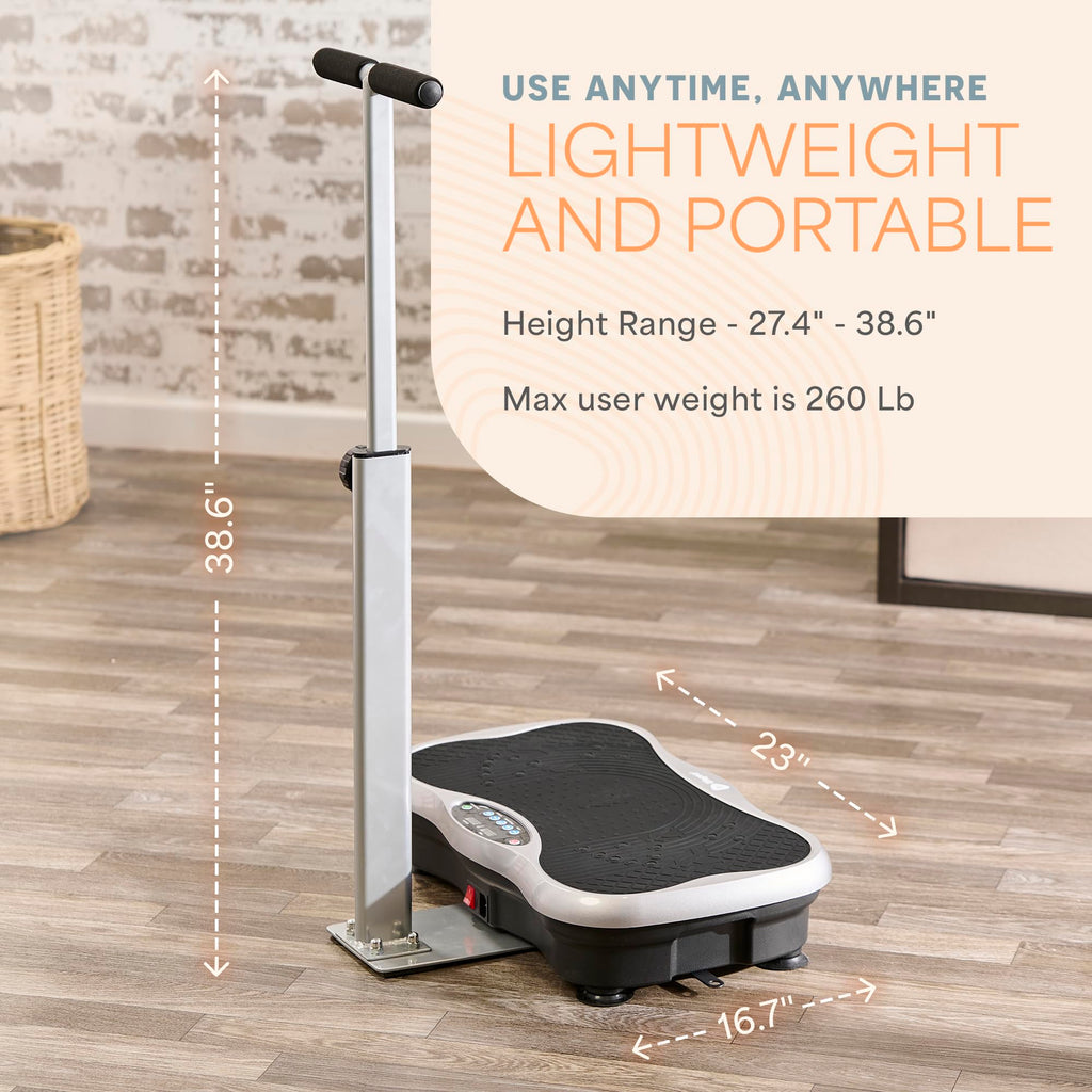 Vibration Plate with Handles and Magnetic Acupoints Q920