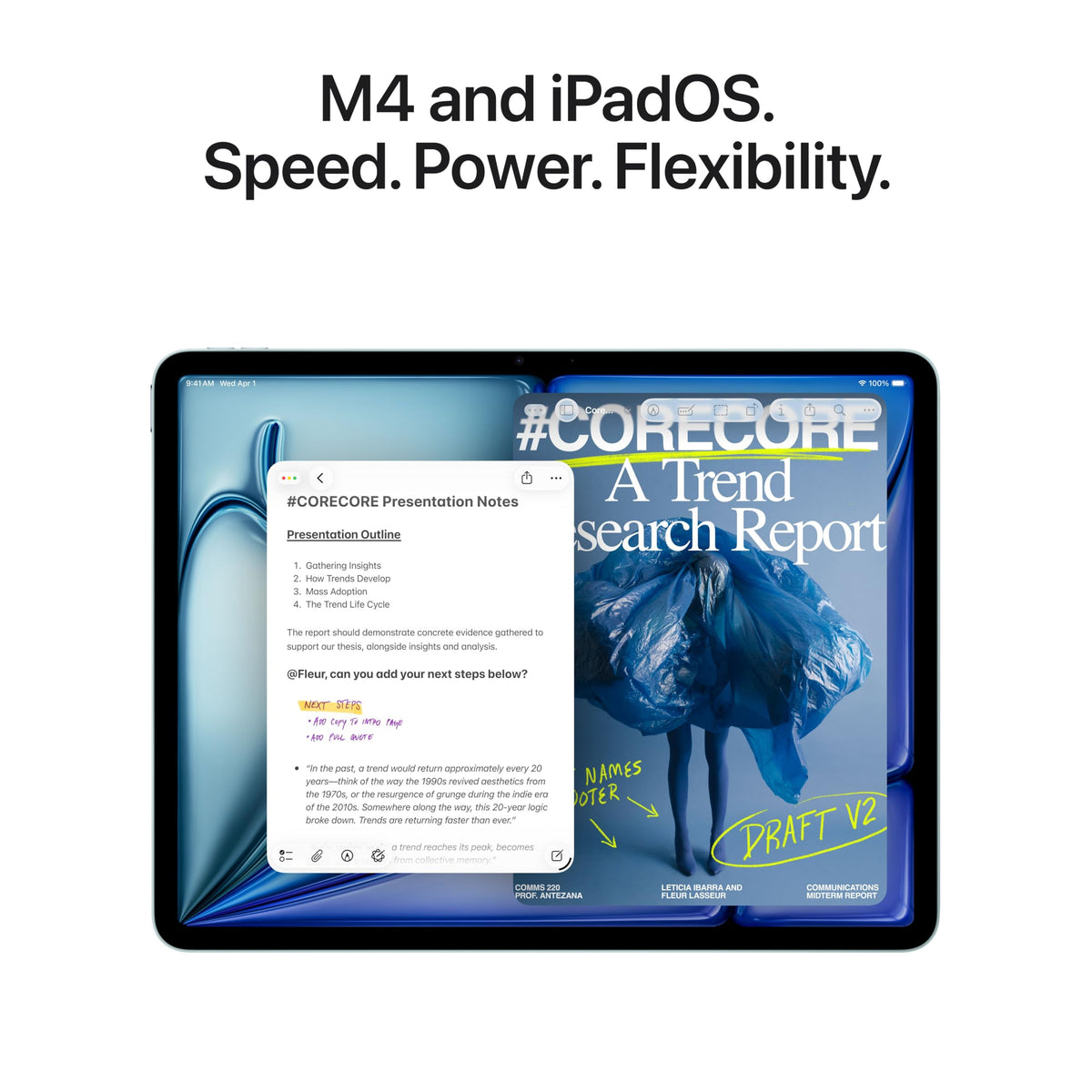 11-inch Tablet with Liquid Retina Display, 128GB, Wi-Fi 7, Touch ID, Space Gray D828024