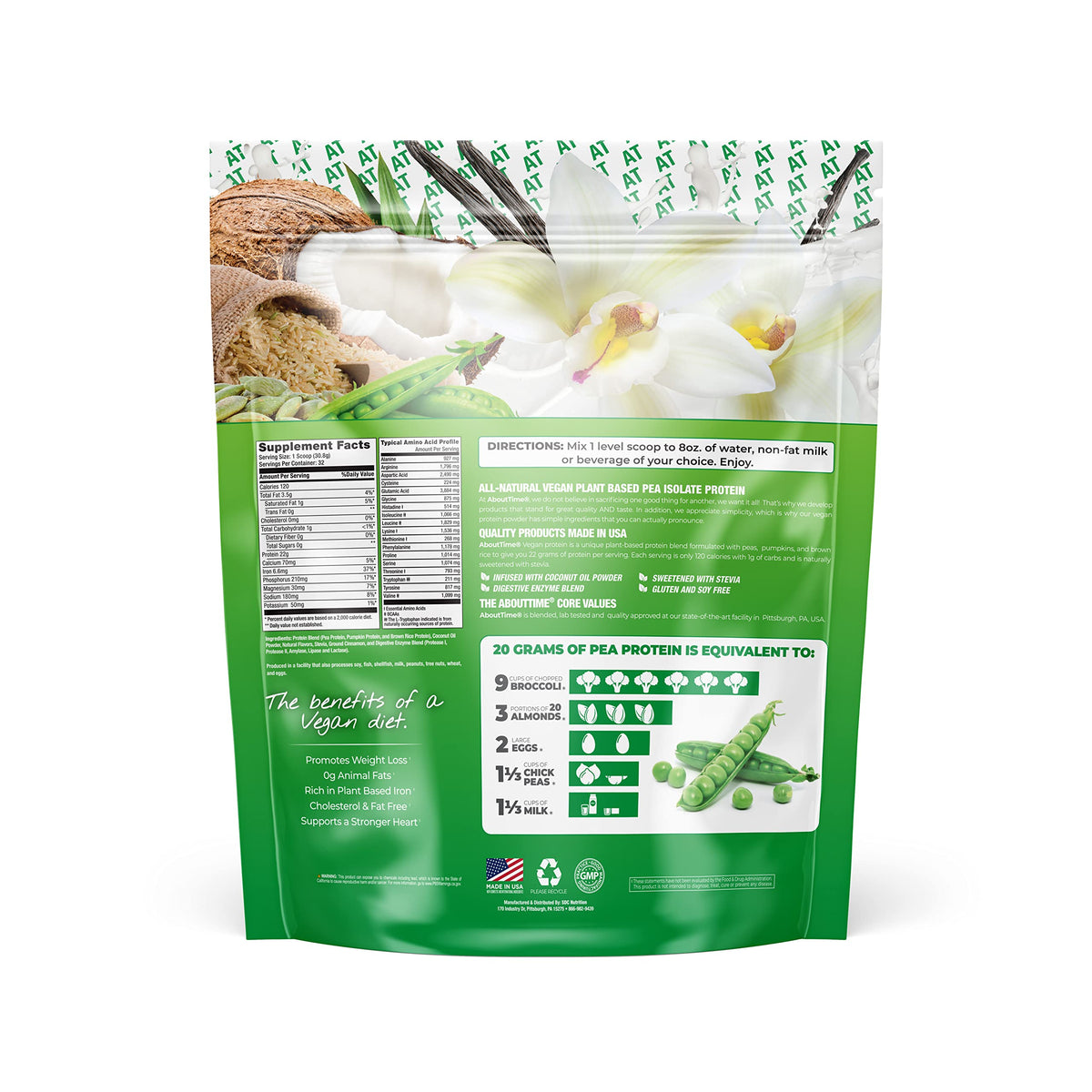 Vegan Protein Powder Vanilla O832