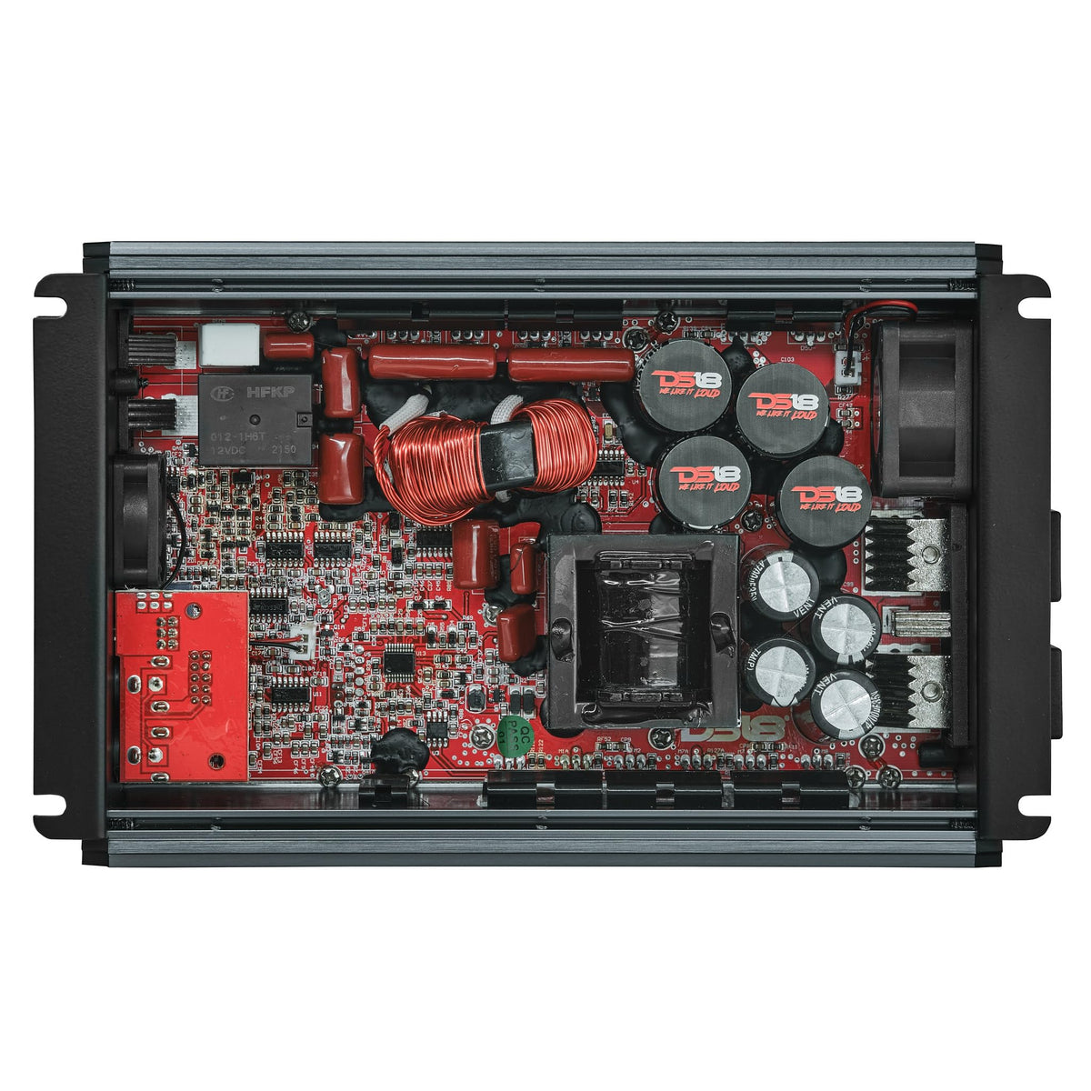 Compact Full-Range Class D 1-Channel Amplifier 2,500 Watts RMS Monoblock H29260