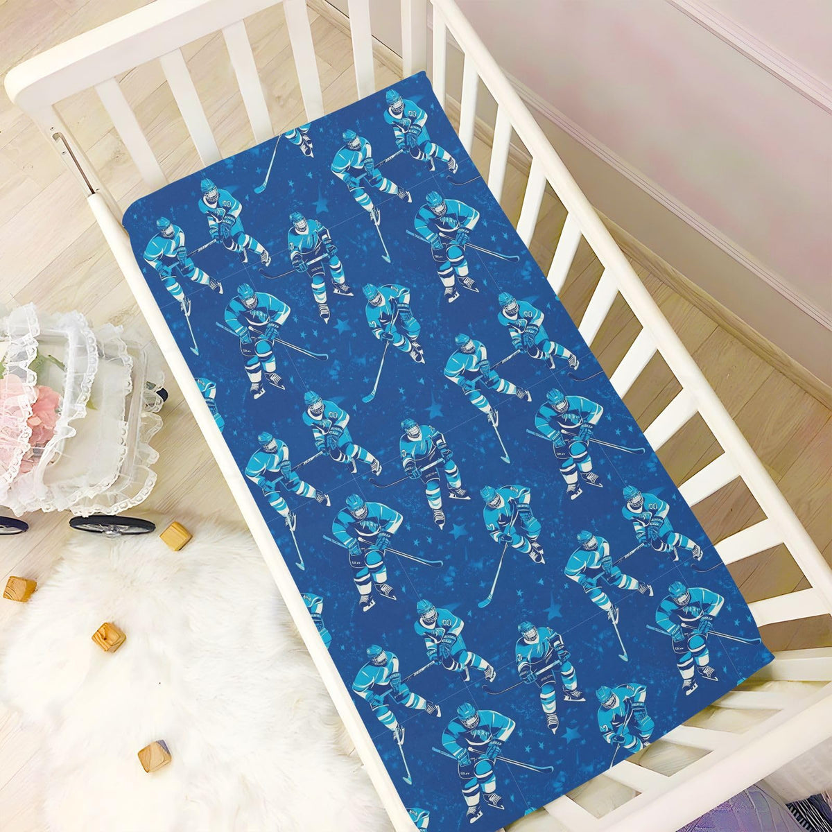 Soft Breathable Microfiber Fitted Crib Sheet M78486