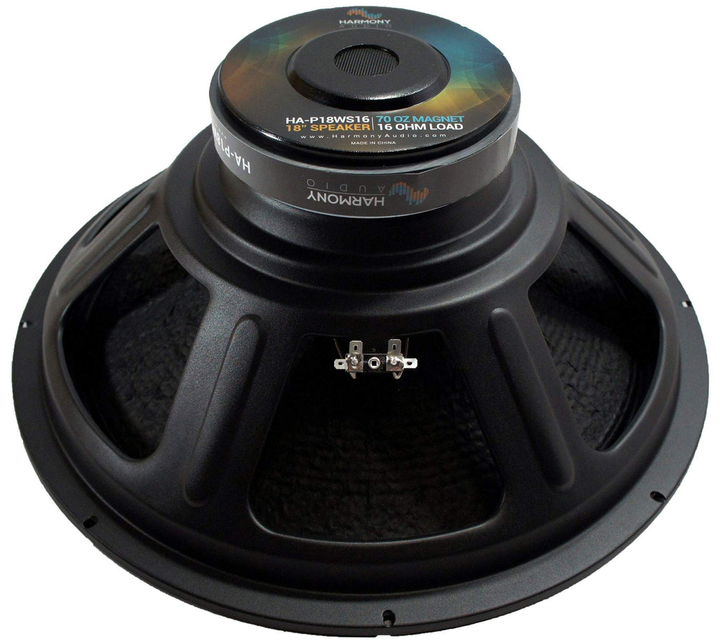 16 Ohm 18 Inch Woofer 4 Pack 1200W Subwoofer M501