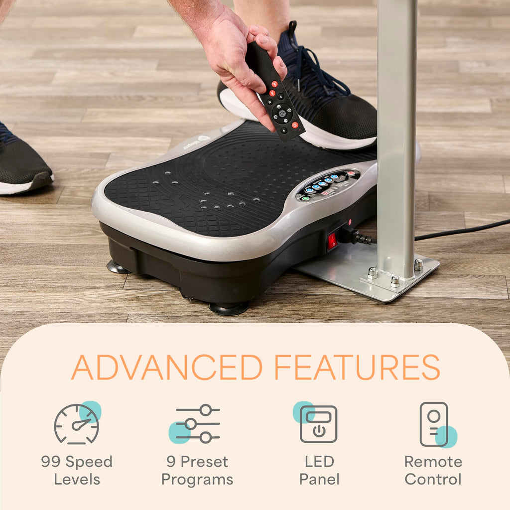Vibration Plate with Handles and Magnetic Acupoints Q920