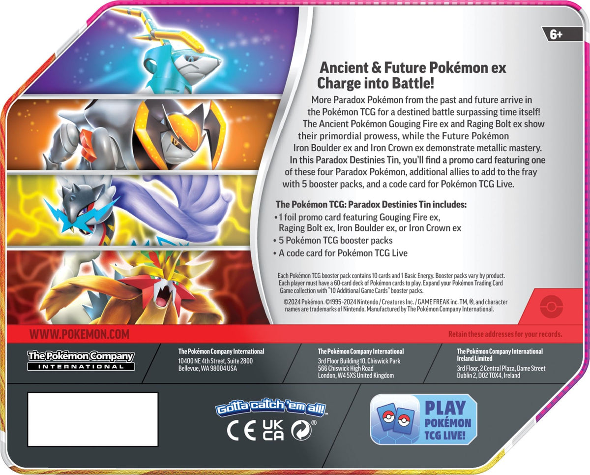 Pokemon TCG Tin P8925