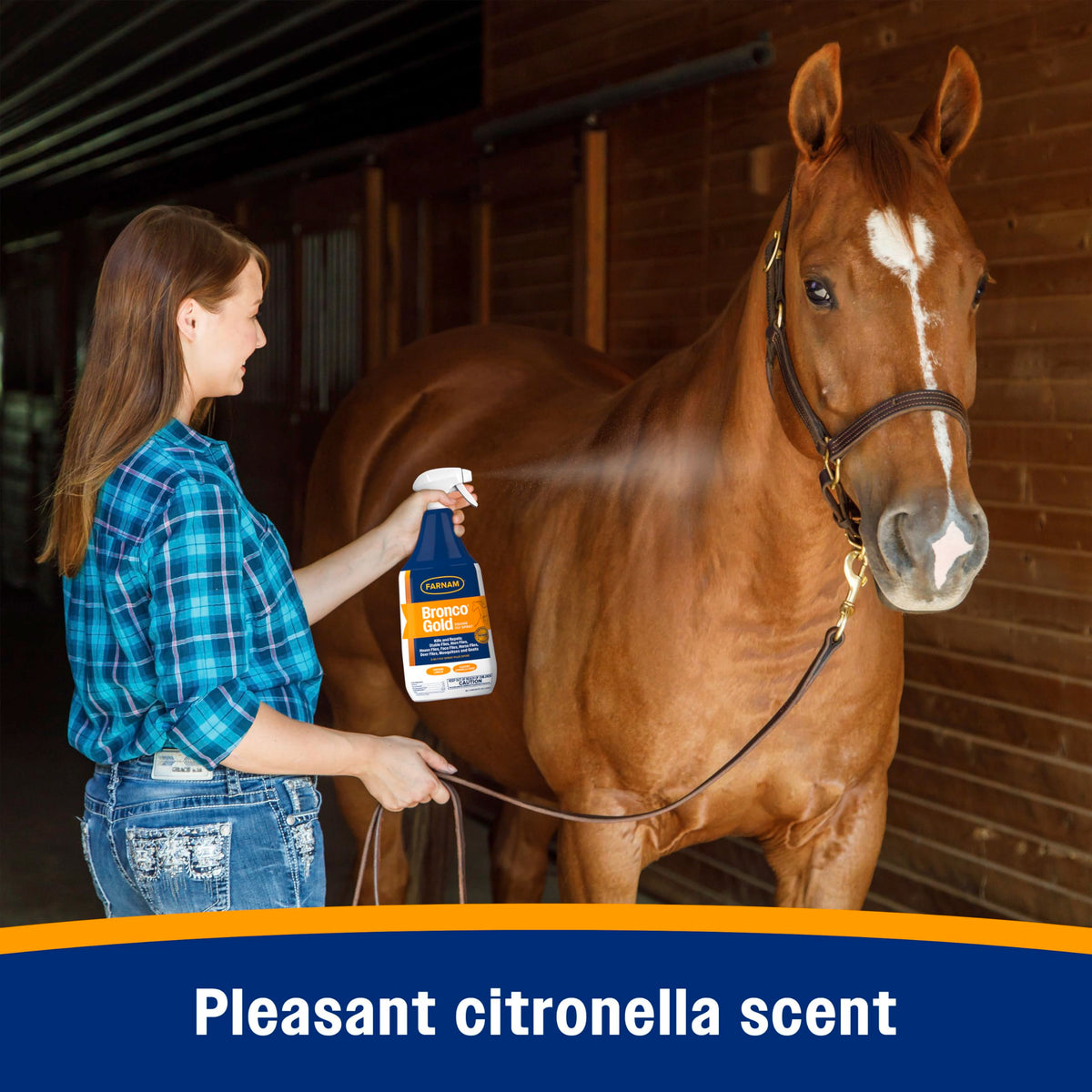128 oz Horse Fly Spray and Coat Conditioner E653993