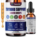 Liquid Thyroid Support Supplement with Selenium Zinc Iodine 2 Fl. Oz L26761