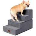 4-Step Grey Dog Stairs A6320