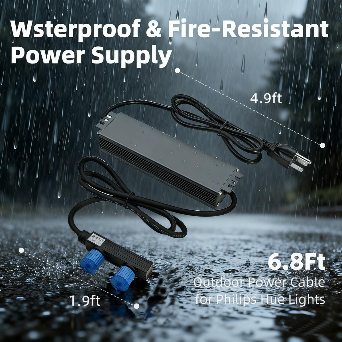 Weatherproof Power Supply for Outdoor Lighting F906334